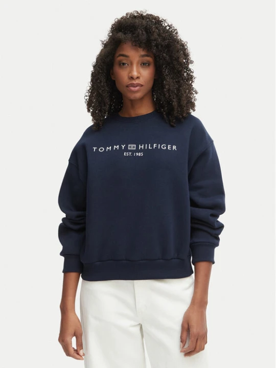 Zdjęcie produktu Tommy Hilfiger Bluza WW0WW47831 Granatowy Regular Fit