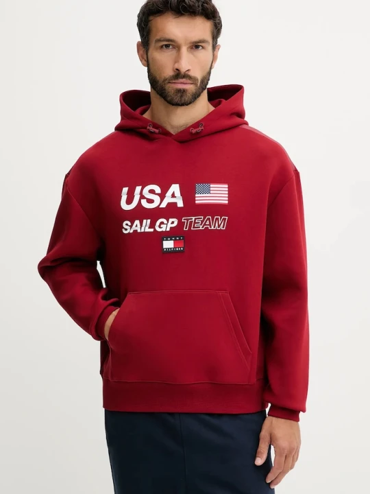 Zdjęcie produktu Tommy Hilfiger bluza x SAIL GP czerwony