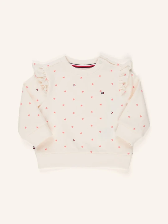 Zdjęcie produktu Tommy Hilfiger Bluza Z Falbanami weiss biały