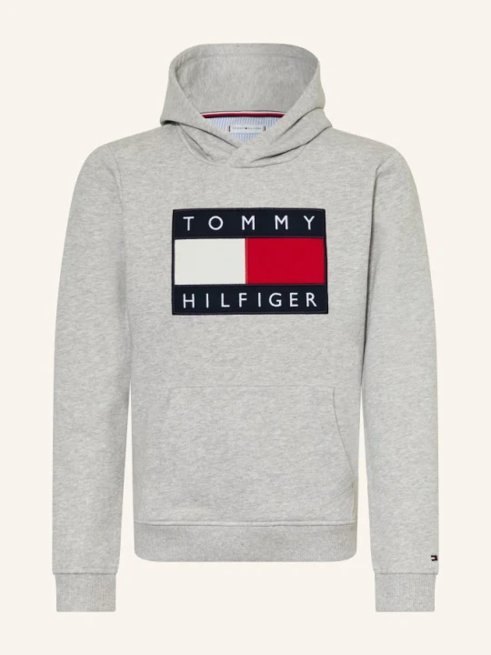 Zdjęcie produktu Tommy Hilfiger Bluza Z Kapturem grau JASNOCZARY