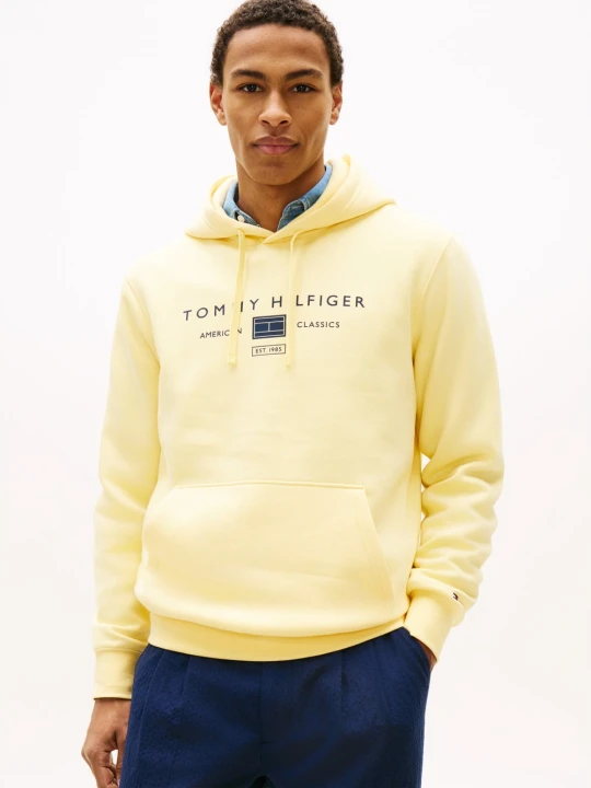 Zdjęcie produktu Tommy Hilfiger Bluza z kapturem Harren Mężczyźni Bawełna (100%) żółty