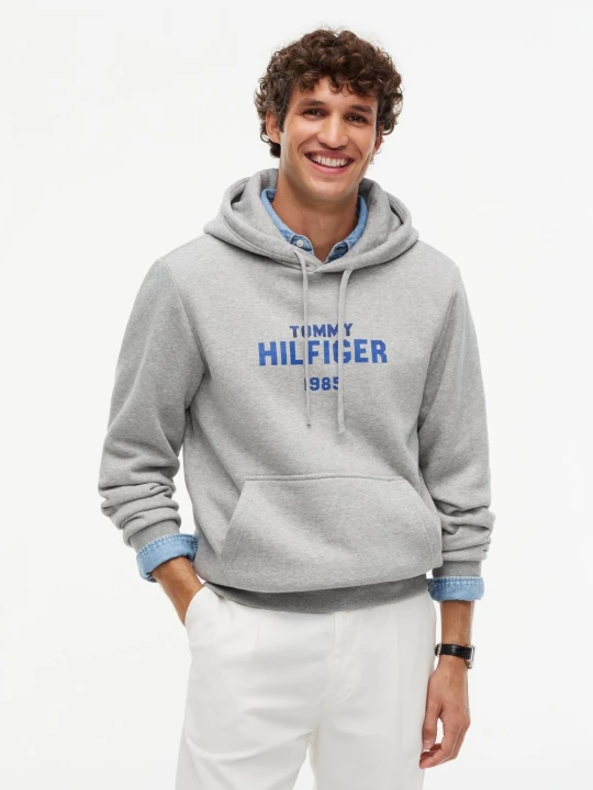 Zdjęcie produktu Tommy Hilfiger bluza z kapturem Mężczyźni szary