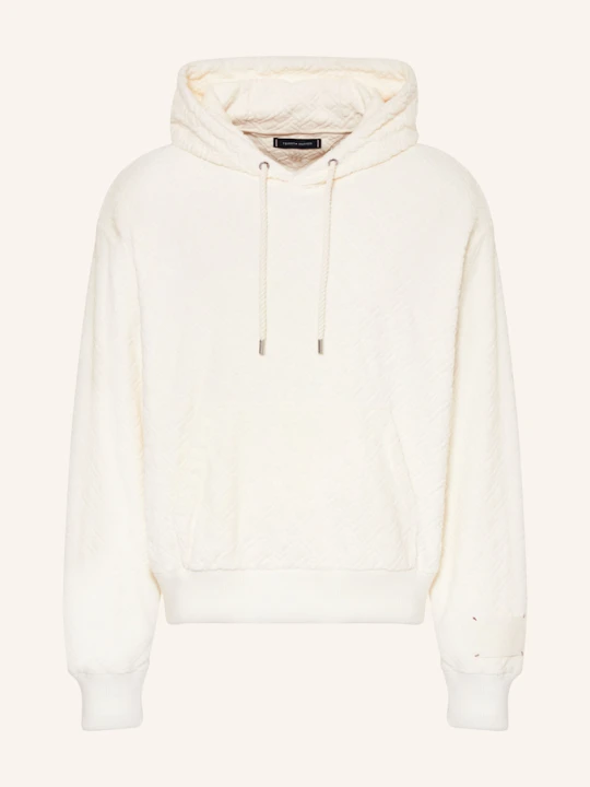 Zdjęcie produktu Tommy Hilfiger Bluza Z Kapturem Z Żakardu weiss KREMOWY