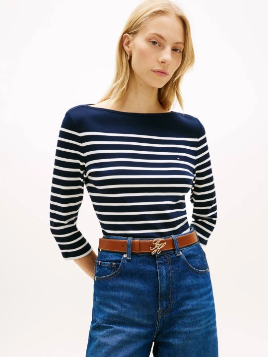 Zdjęcie produktu Tommy Hilfiger Bluzka NEW CODY | Slim Fit granatowy