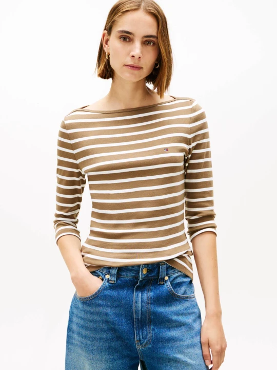 Zdjęcie produktu Tommy Hilfiger Bluzka NEW CODY | Slim Fit brązowy
