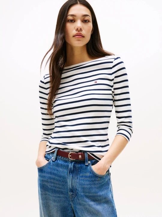 Zdjęcie produktu Tommy Hilfiger Bluzka NEW CODY | Slim Fit ecru