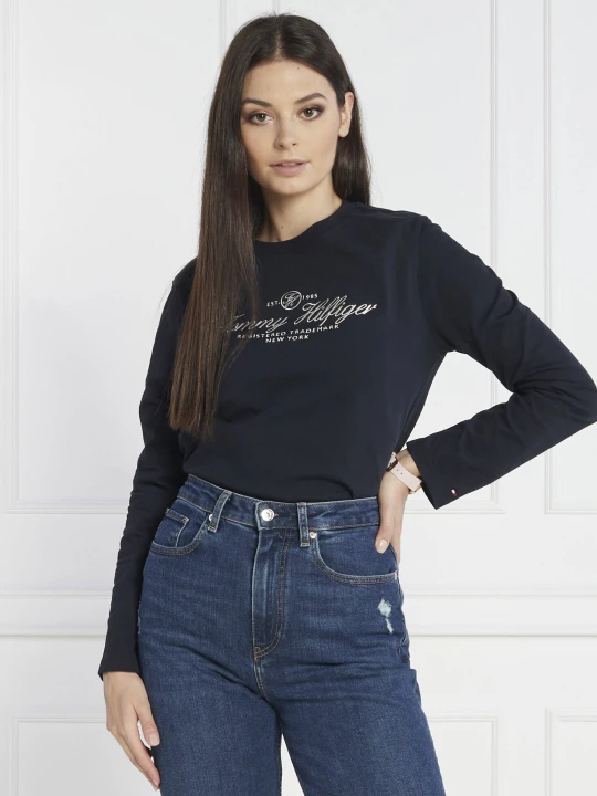 Zdjęcie produktu Tommy Hilfiger Bluzka | Regular Fit granatowy