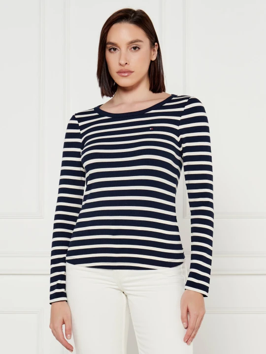 Zdjęcie produktu Tommy Hilfiger Bluzka | Slim Fit granatowy