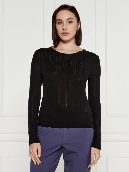 Zdjęcie produktu Tommy Hilfiger Bluzka | Slim Fit czarny