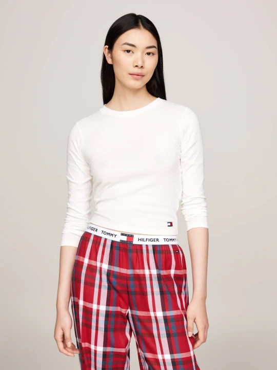 Zdjęcie produktu Tommy Hilfiger Bluzka | Slim Fit biały