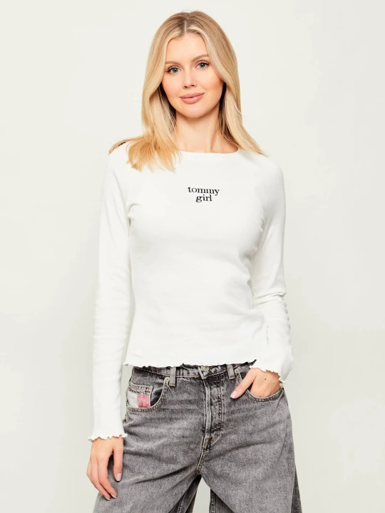 Zdjęcie produktu Tommy Hilfiger Bluzka STAR | Slim Fit ecru