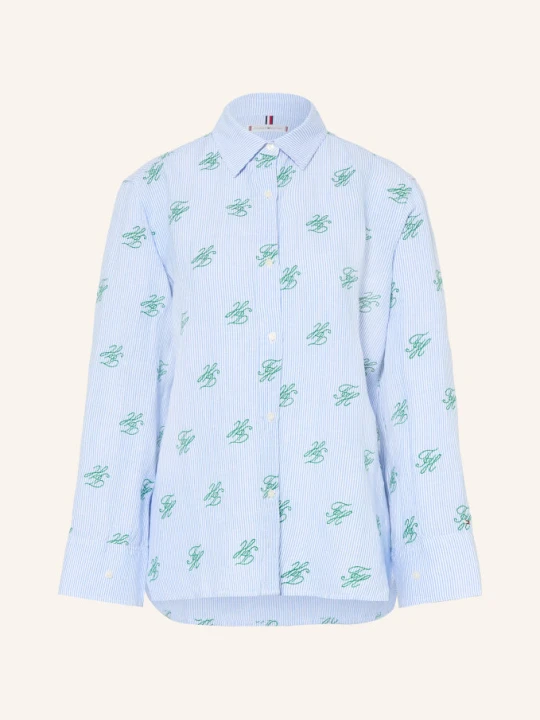 Zdjęcie produktu Tommy Hilfiger Bluzka Z Lnu blau