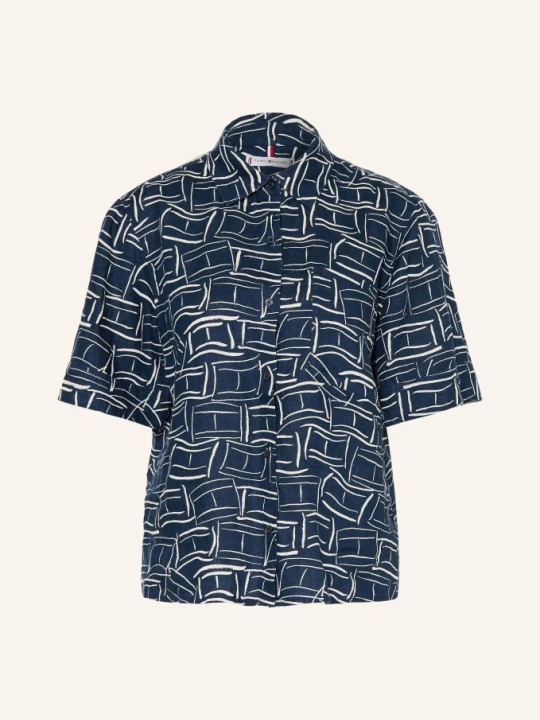 Zdjęcie produktu Tommy Hilfiger Bluzka Z Lnu blau
