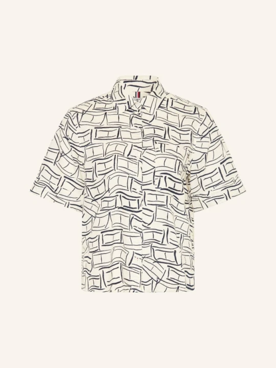 Zdjęcie produktu Tommy Hilfiger Bluzka Z Lnu weiss