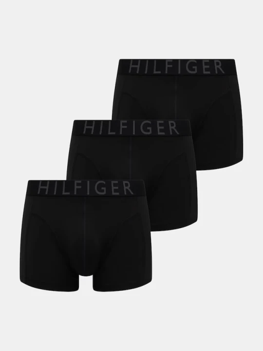 Zdjęcie produktu Tommy Hilfiger bokserki dopasowane męskie 3-pack czarny