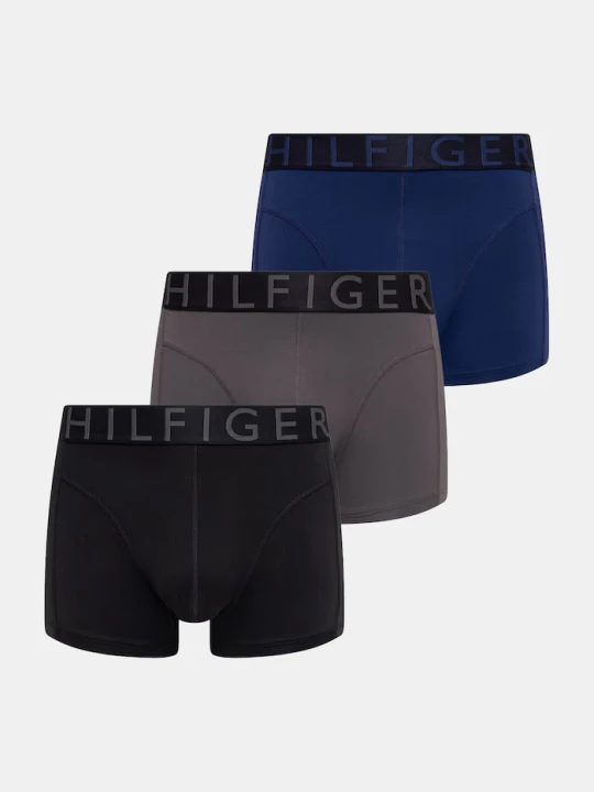 Zdjęcie produktu Tommy Hilfiger bokserki dopasowane męskie 3-pack czarny