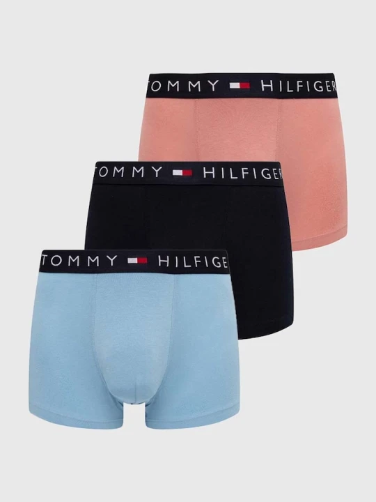 Zdjęcie produktu Tommy Hilfiger bokserki dopasowane męskie bawełniane z elastanem 3-pack