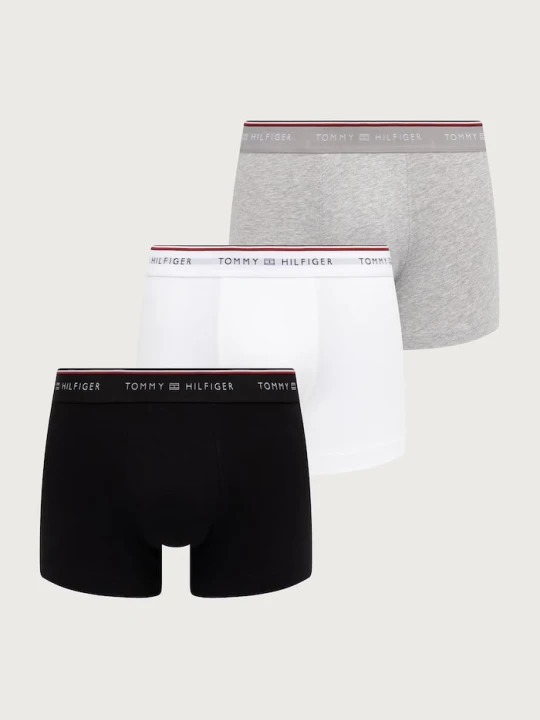 Zdjęcie produktu Tommy Hilfiger bokserki dopasowane męskie bawełniane z elastanem biały