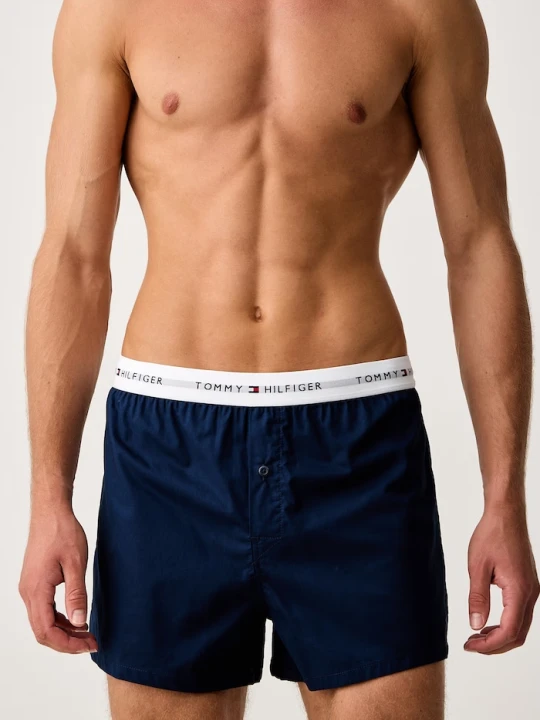 Zdjęcie produktu Tommy Hilfiger bokserki męskie bawełniane 2-pack granatowy