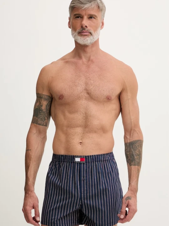 Zdjęcie produktu Tommy Hilfiger bokserki męskie bawełniane 3-pack niebieski