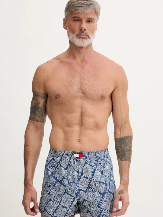 Zdjęcie produktu Tommy Hilfiger bokserki męskie bawełniane 3-pack granatowy