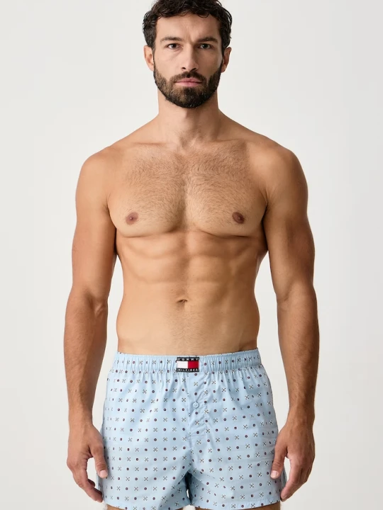 Zdjęcie produktu Tommy Hilfiger bokserki męskie bawełniane 3-pack czerwony