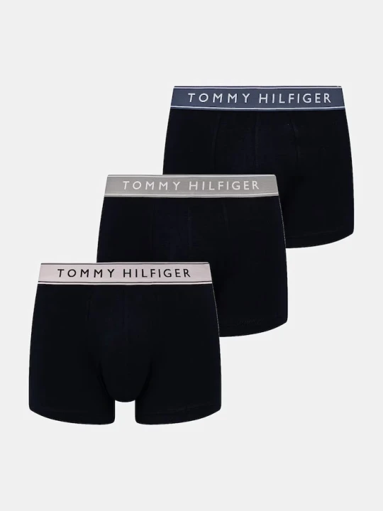 Zdjęcie produktu Tommy Hilfiger bokserki męskie z bawełną 3-pack granatowy