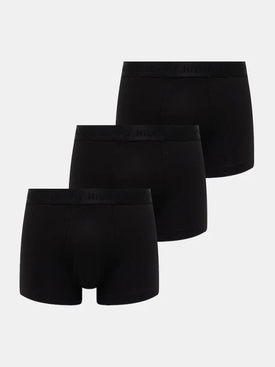 Zdjęcie produktu Tommy Hilfiger bokserki męskie z modalem 3-pack czarny