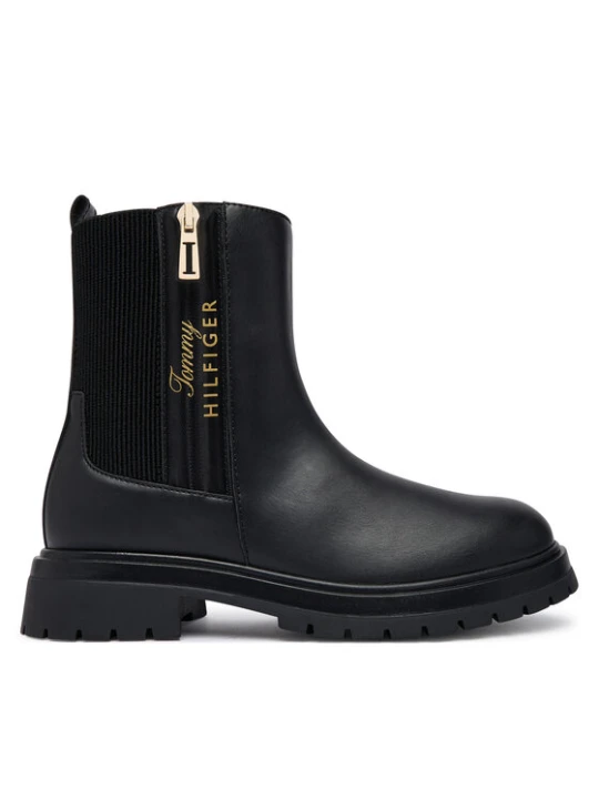 Zdjęcie produktu Tommy Hilfiger Botki Ashlyn T3A5-35161-1355 S Czarny