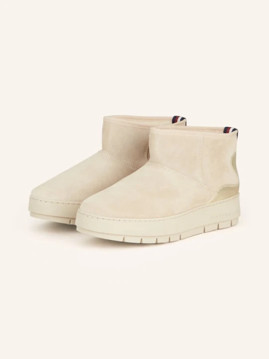 Zdjęcie produktu Tommy Hilfiger Botki Na Platformie beige