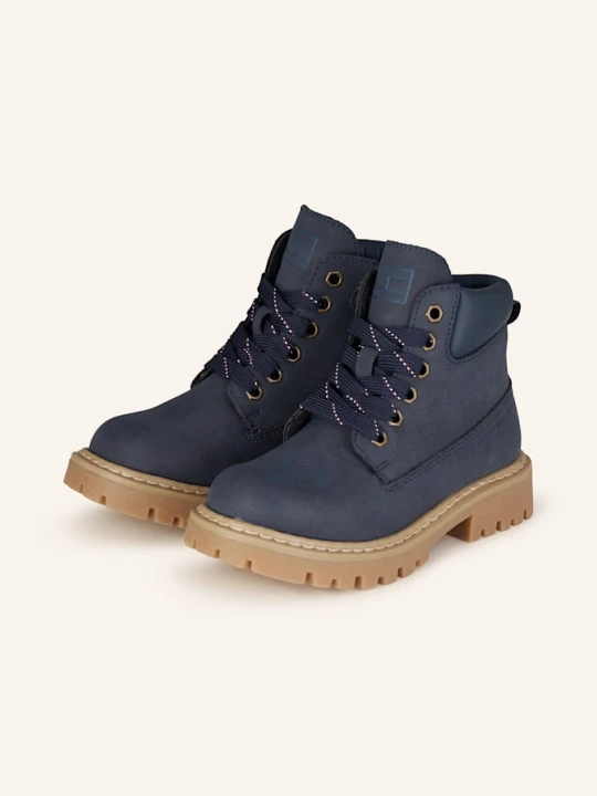 Zdjęcie produktu Tommy Hilfiger Botki Sznurowane blau NIEBIESKI