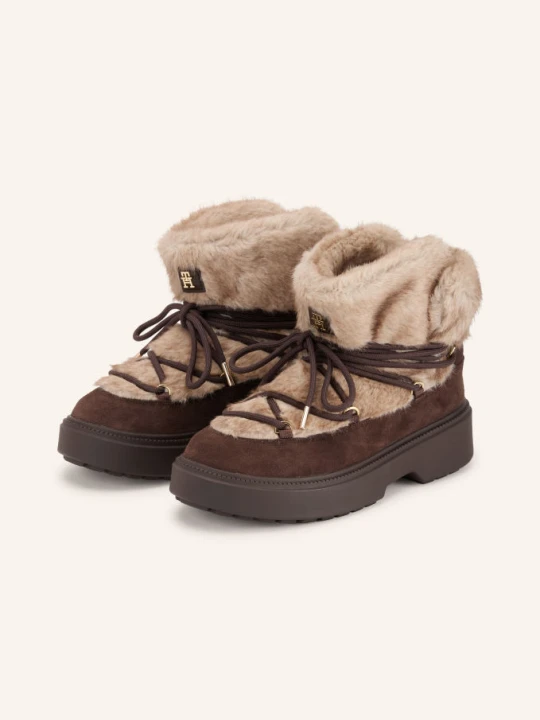 Zdjęcie produktu Tommy Hilfiger Botki Sznurowane braun