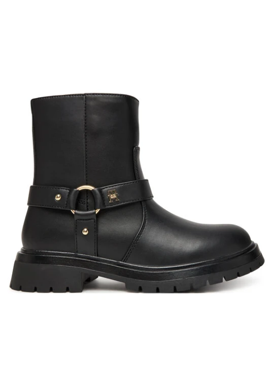 Zdjęcie produktu Tommy Hilfiger Botki T3A5-34021-1355999 Czarny