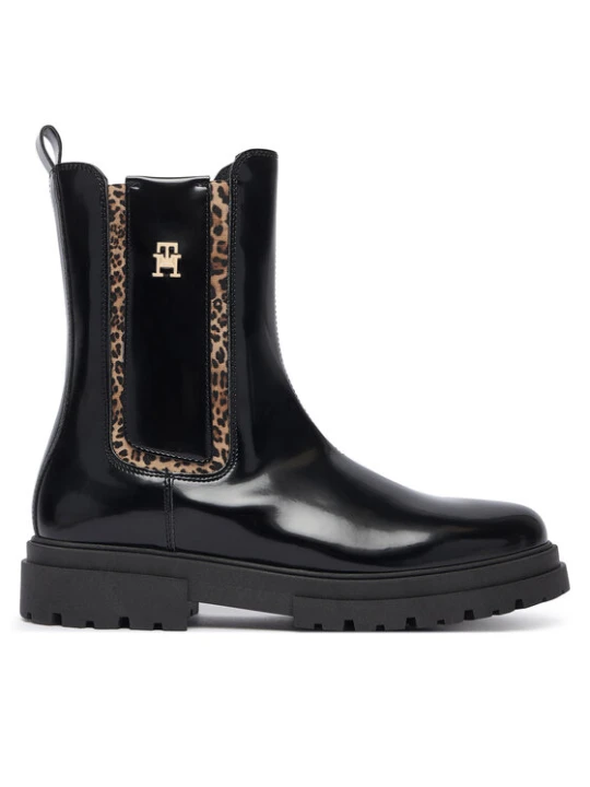 Zdjęcie produktu Tommy Hilfiger Botki T4A5-35175-1453999 D Czarny