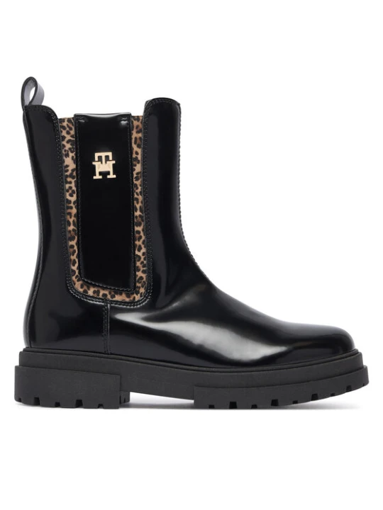 Zdjęcie produktu Tommy Hilfiger Botki T4A5-35175-1453999 S Czarny