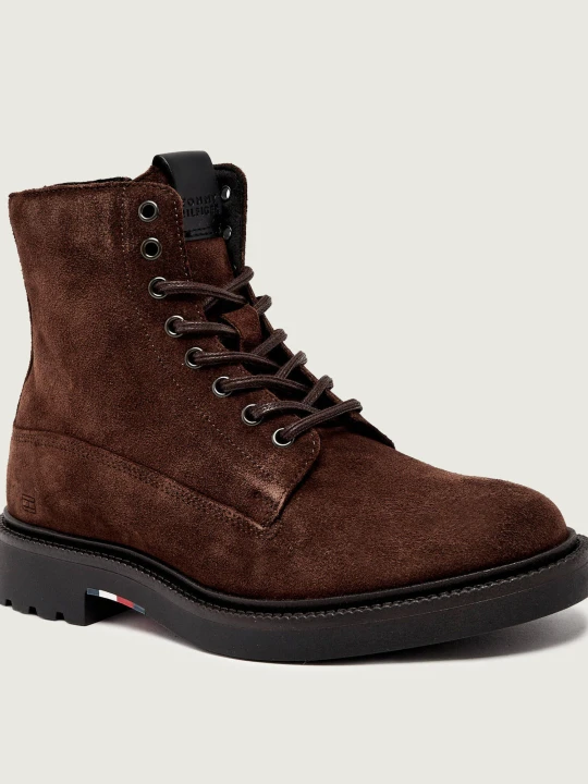 Zdjęcie produktu Tommy Hilfiger Buty wysokie | zamsz brązowy
