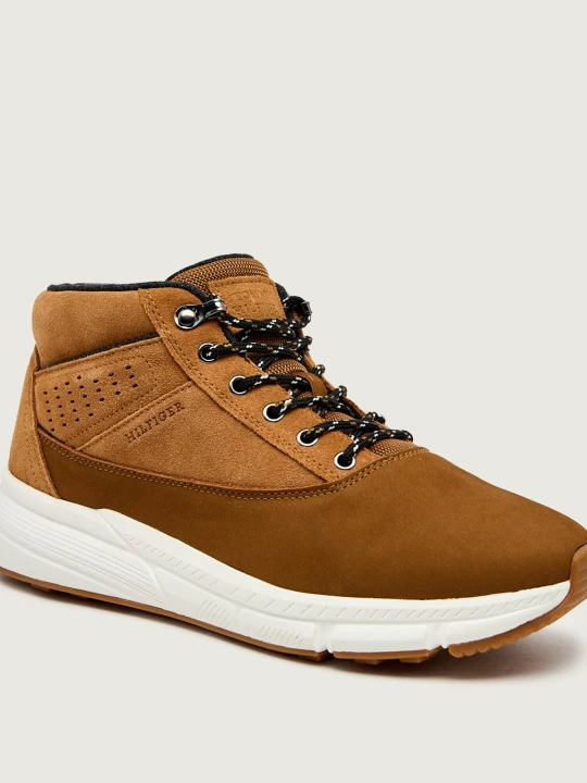 Zdjęcie produktu Tommy Hilfiger Buty wysokie | zamsz brązowy