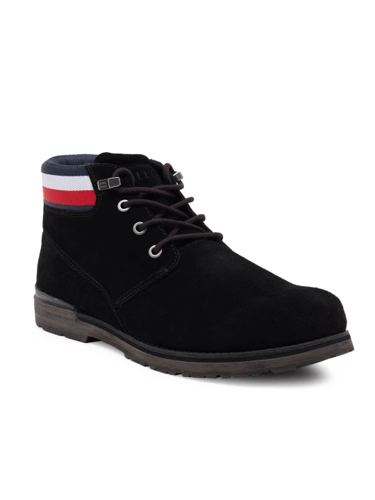 Zdjęcie produktu Tommy Hilfiger Buty wysokie | zamsz czarny