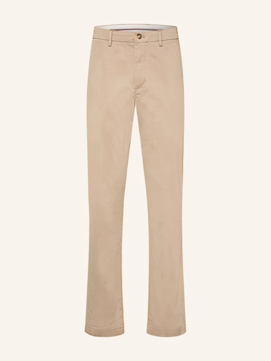 Zdjęcie produktu Tommy Hilfiger Chino Denton O Regularnym Kroju beige JASNOBRĄZOWY