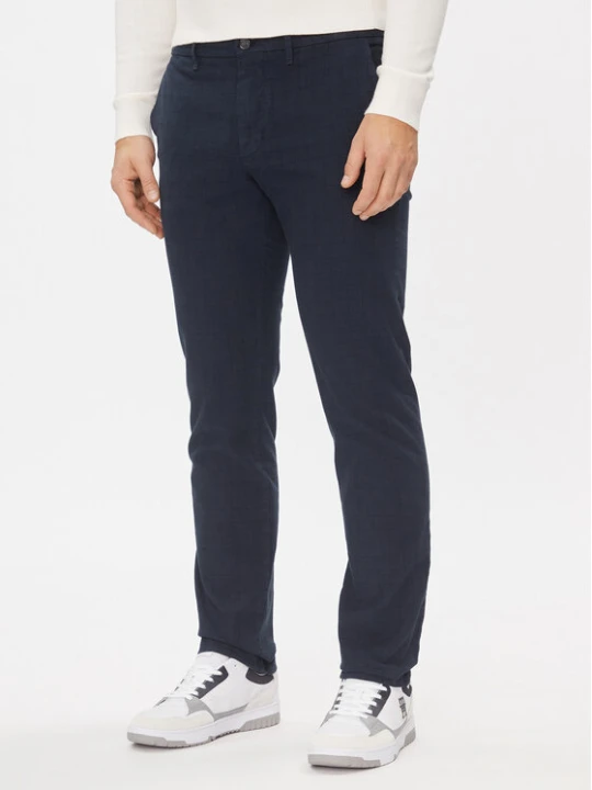 Zdjęcie produktu Tommy Hilfiger Chinosy Denton MW0MW32935 Granatowy Slim Fit