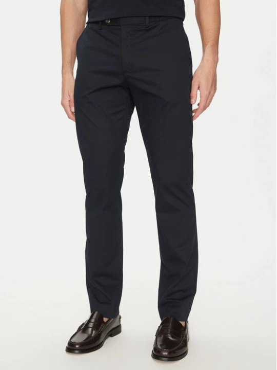 Zdjęcie produktu Tommy Hilfiger Chinosy Denton MW0MW38863 Granatowy Slim Fit