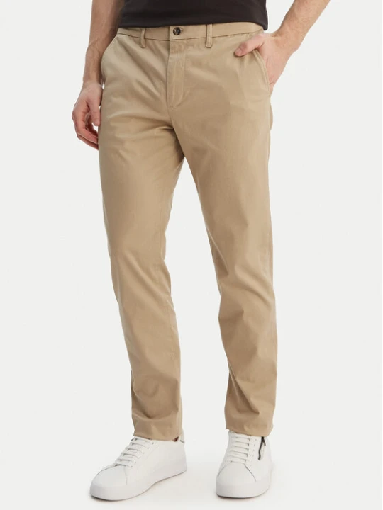 Zdjęcie produktu Tommy Hilfiger Chinosy Denton MW0MW41923 Beżowy Regular Fit