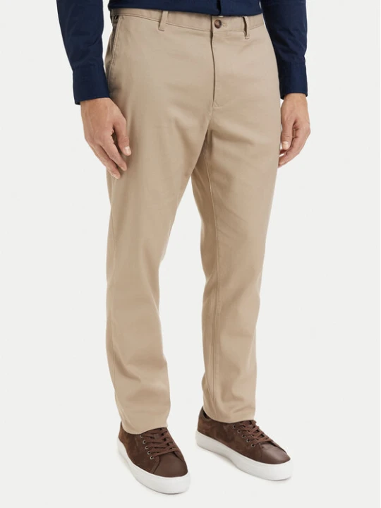 Zdjęcie produktu Tommy Hilfiger Chinosy Denton MW0MW43151 Beżowy Regular Fit