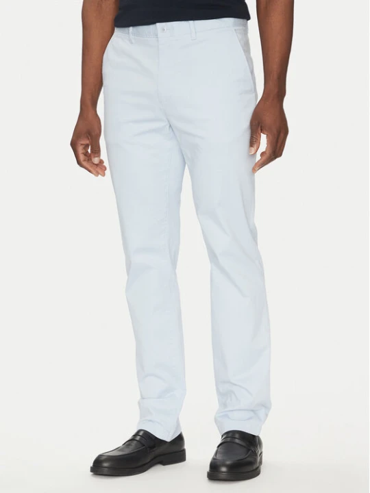 Zdjęcie produktu Tommy Hilfiger Chinosy Deton MW0MW37873 Błękitny Slim Fit Niebieski jasny