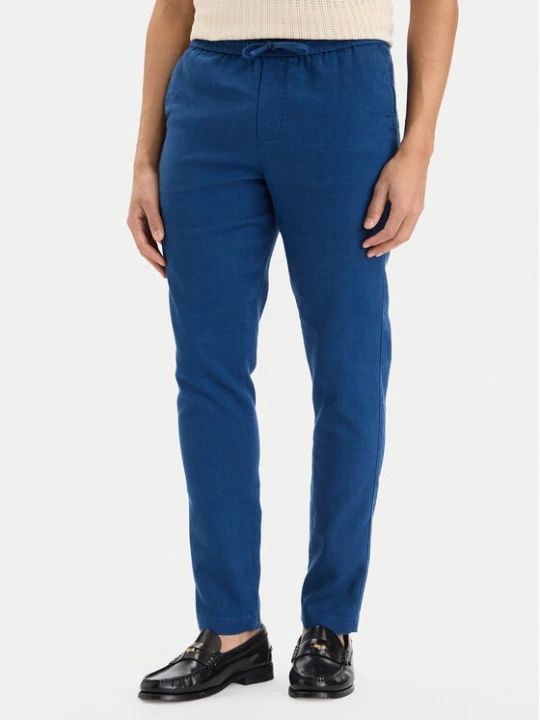 Zdjęcie produktu Tommy Hilfiger Chinosy Harlem MW0MW42336 Niebieski Regular Fit