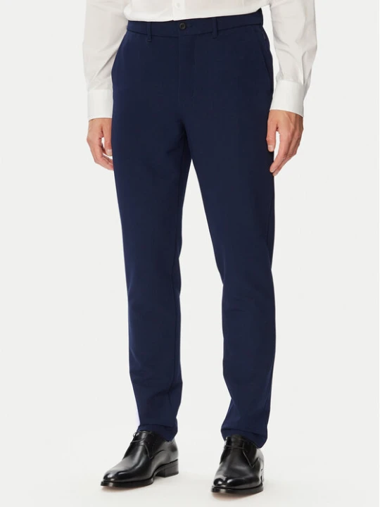 Zdjęcie produktu Tommy Hilfiger Chinosy Harlem MW0MW44675 Granatowy Regular Fit