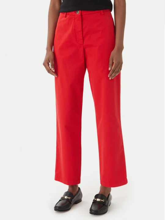 Zdjęcie produktu Tommy Hilfiger Chinosy WW0WW49647 Czerwony Slim Fit