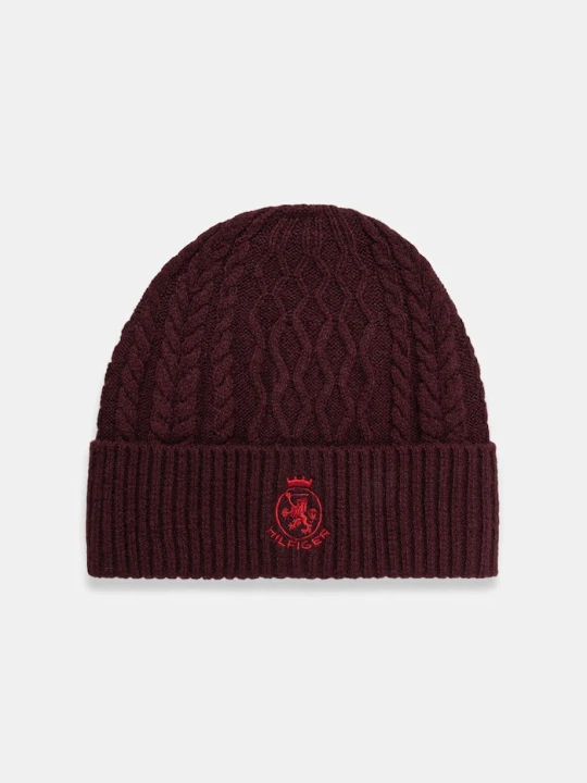 Zdjęcie produktu Tommy Hilfiger czapka bordowy