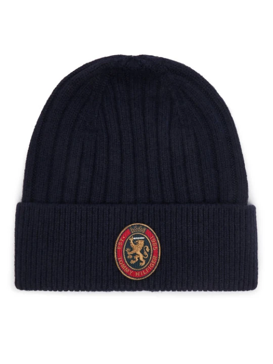 Zdjęcie produktu Tommy Hilfiger Czapka Th Crest Gifting AM0AM14885 Granatowy