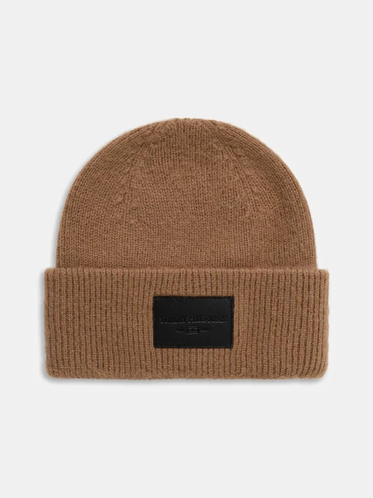 Zdjęcie produktu Tommy Hilfiger czapka wełniana brązowy